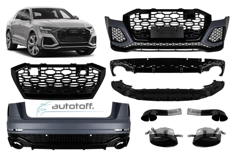 Pachet exterior Audi Q8 (2018+) model RSQ8