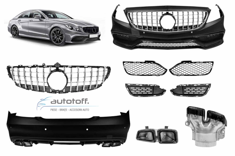 Pachet exterior compatibil Mercedes CLS C218 W218 (2011-2013) 63AMG Design