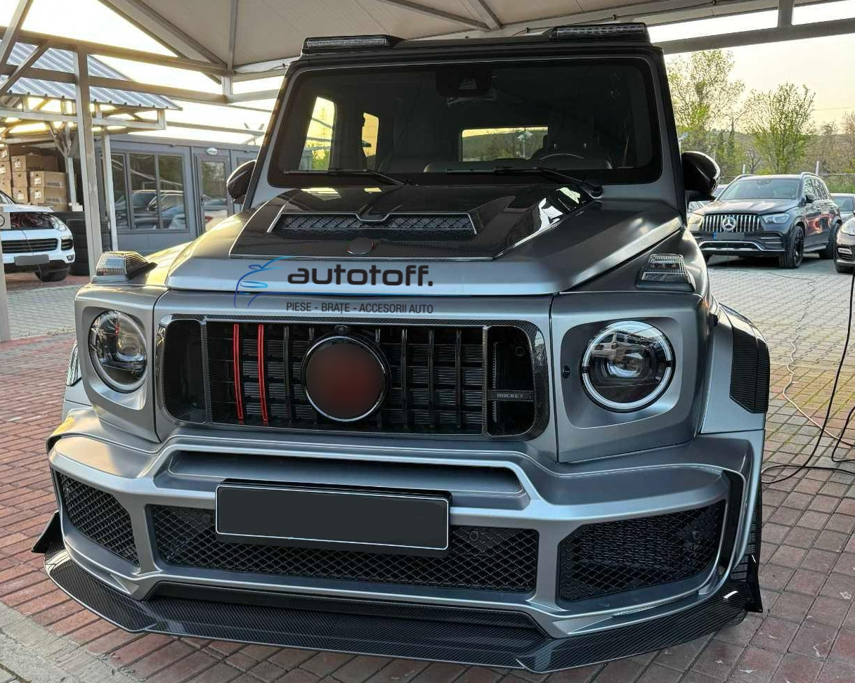 Pachet prelungiri compatibil cu Mercedes G-Class W464 (2018+) Carbon B Design