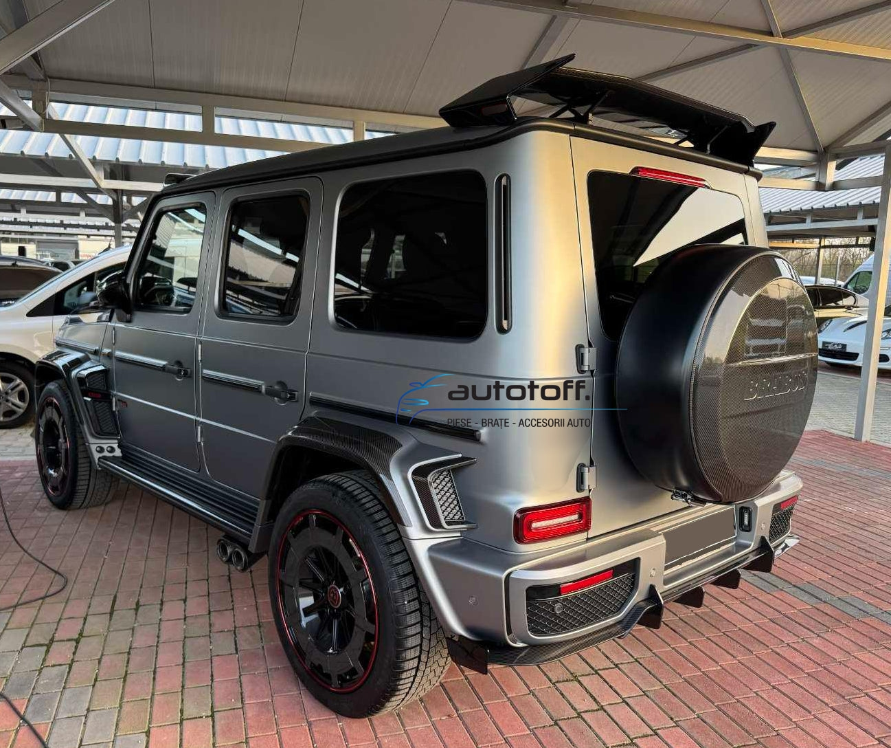 Pachet prelungiri compatibil cu Mercedes G-Class W464 (2018+) Carbon B Design