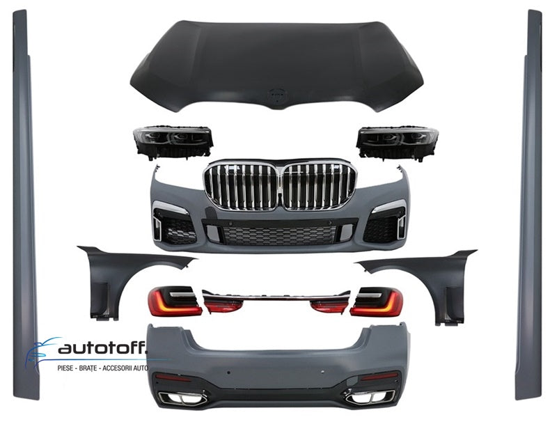 Pachet exterior BMW G12 Seria 7 (15-19) Conversie la G12 LCI Design (2020+)