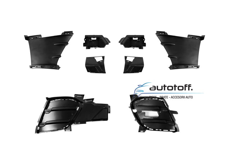 Pachet exterior S450 compatibil cu Mercedes S-Class W223 (2020+) cu pachet BRB