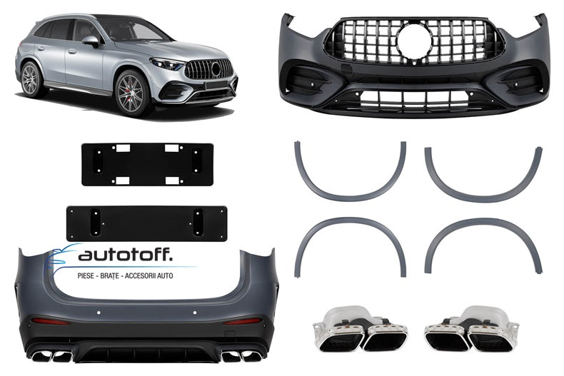 Pachet exterior compatibil Mercedes GLC X254 (2023+) 63AMG Design