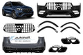 Pachet exterior compatibil Mercedes GLE W167 SUV (19-23) GLE63 Black Design