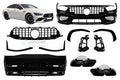 Pachet exterior compatibil cu Mercedes GT X290 (2019+) GT63 Black Design 4 Usi