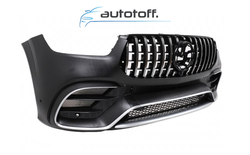 Bara fata compatibila Mercedes GLE SUV W167 Coupe C167 (2019+) 63AMG Chrome Design