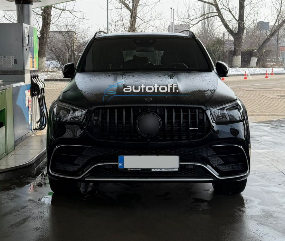 Bara fata compatibila Mercedes GLE SUV W167 Coupe C167 (2019+) 63AMG Chrome Design