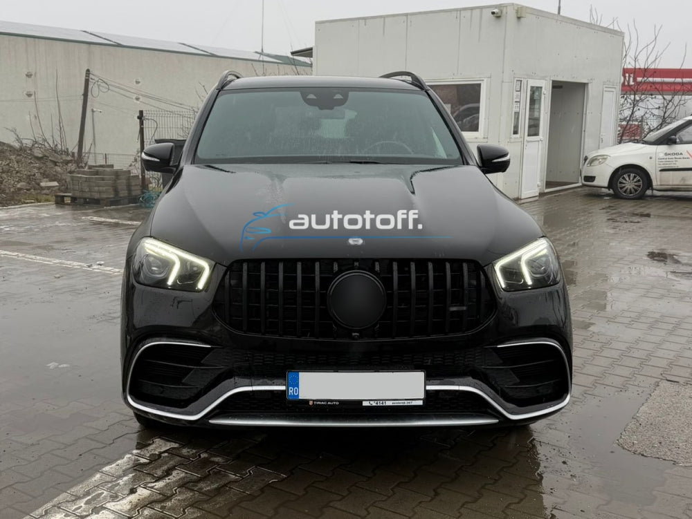 Bara fata compatibila Mercedes GLE SUV W167 Coupe C167 (2019+) 63AMG Chrome Design
