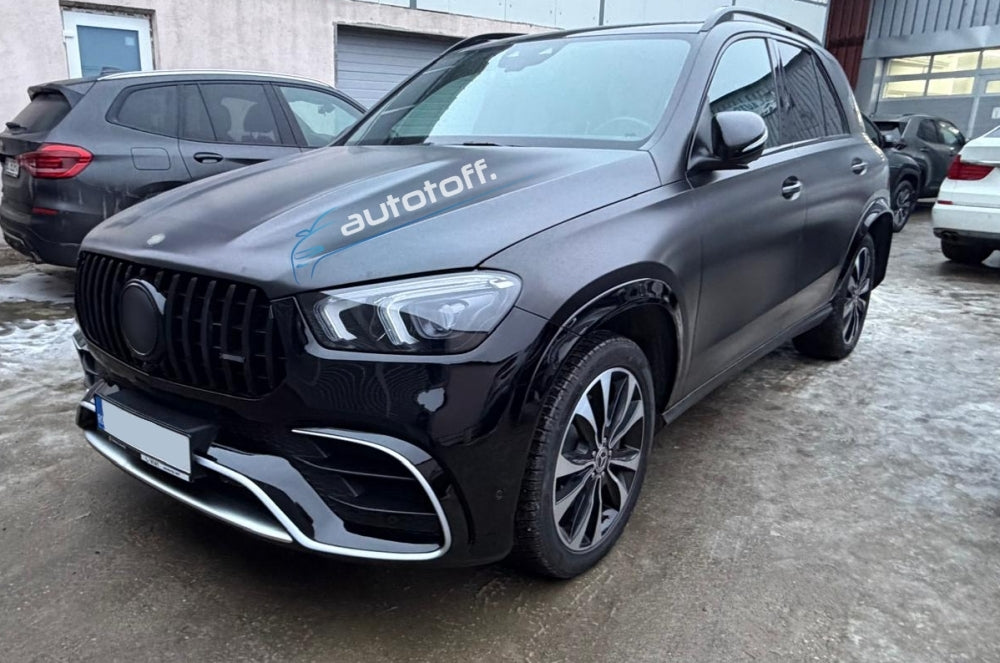 Bara fata compatibila Mercedes GLE SUV W167 Coupe C167 (2019+) 63AMG Chrome Design