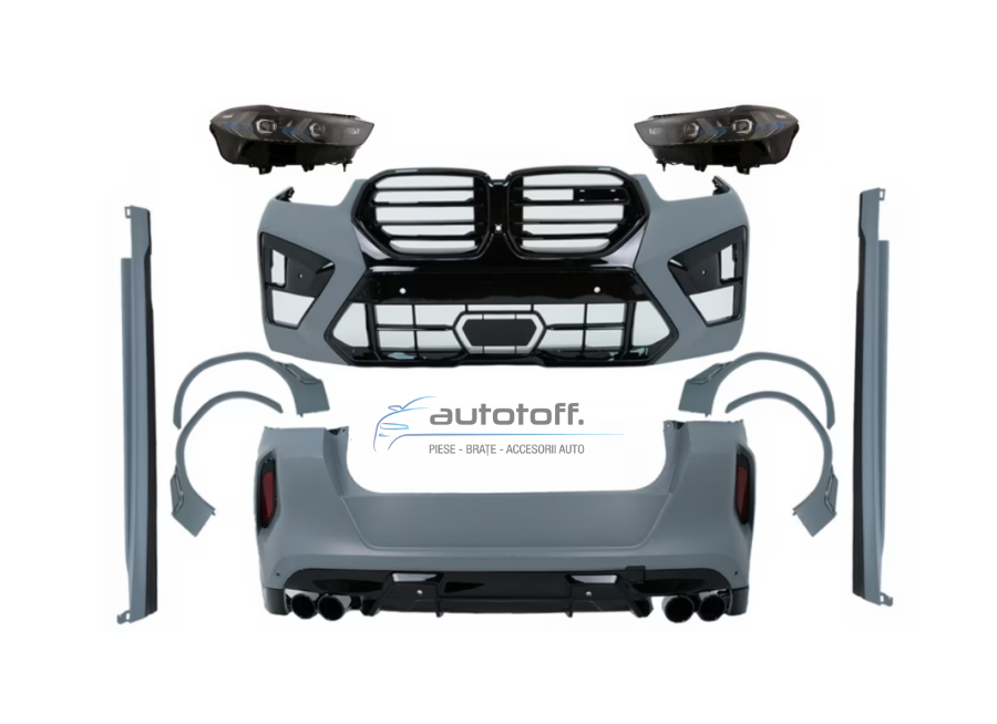 Pachet exterior compatibil cu BMW X6 G06 (2019-2023) Conversie la Facelift X6M Design