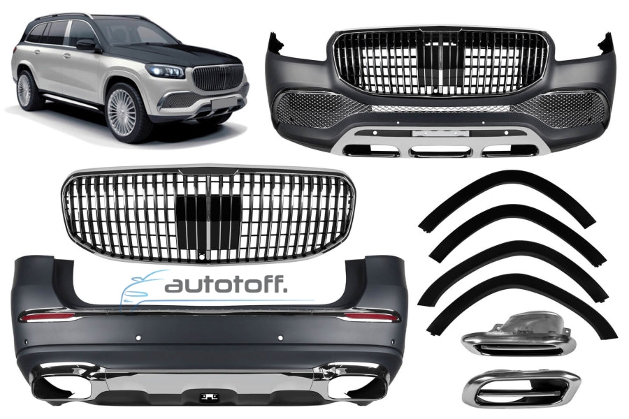 Pachet exterior compatibil cu Mercedes GLS X167 (2020+) MBH Design