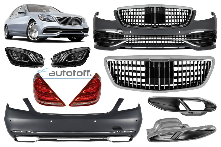 Pachet exterior compatibil Mercedes S-Class W222 (2013-2020) model MBH