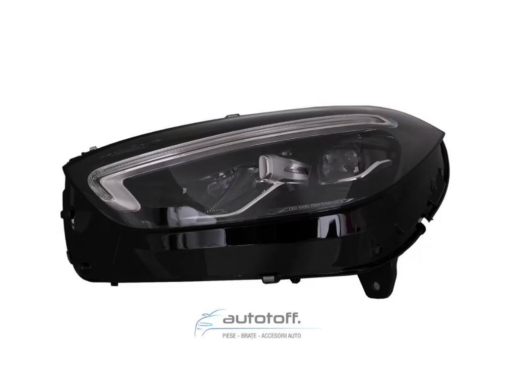 Pachet exterior compatibil cu Mercedes C-Class W205 (2018-2022) Conversie la W206 C63 Design
