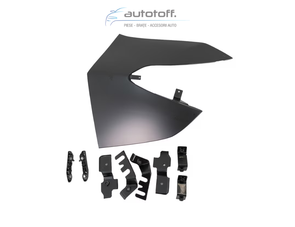 Pachet exterior compatibil cu Mercedes C-Class W205 (2018-2022) Conversie la W206 C63 Design