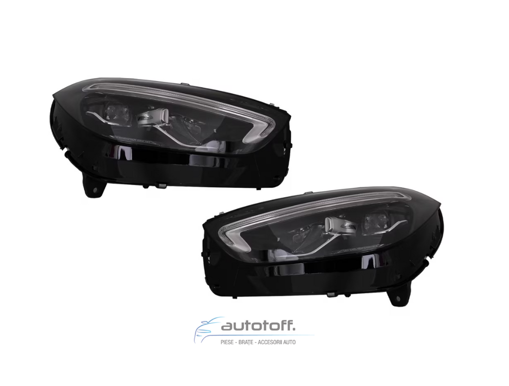 Pachet exterior compatibil cu Mercedes C-Class W205 (2018-2022) Conversie la W206 C63 Design
