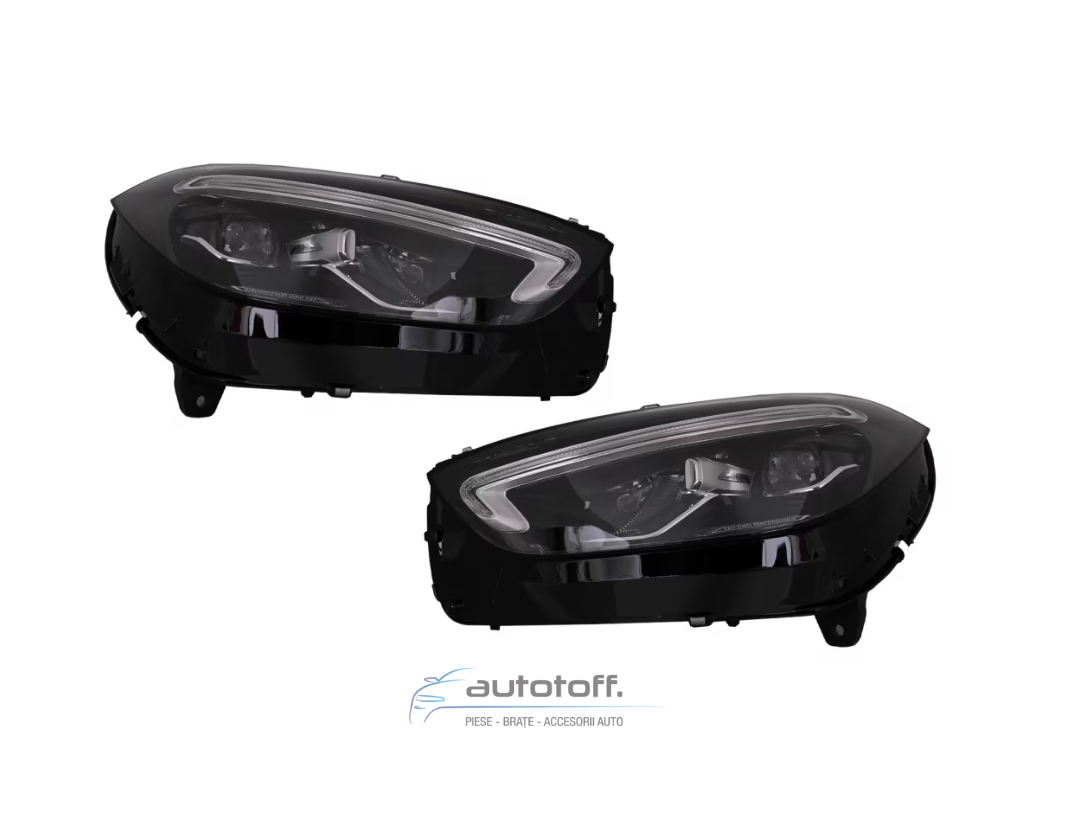 Pachet exterior compatibil cu Mercedes C-Class W205 (2018-2022) Conversie la W206 C63 Design