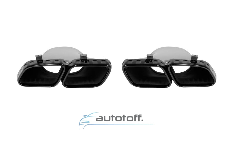 Pachet exterior compatibil Mercedes GLE Coupe C167 (19-23) GLE63 Black Design