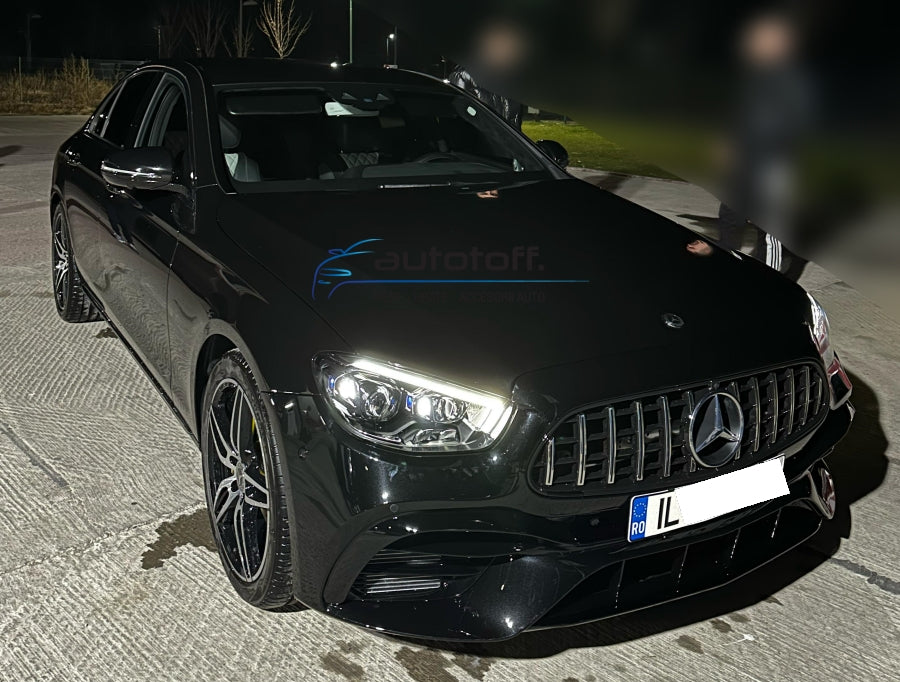 Pachet exterior compatibil Mercedes E-Class W213 (16-19) E63 Conversie la 2020+