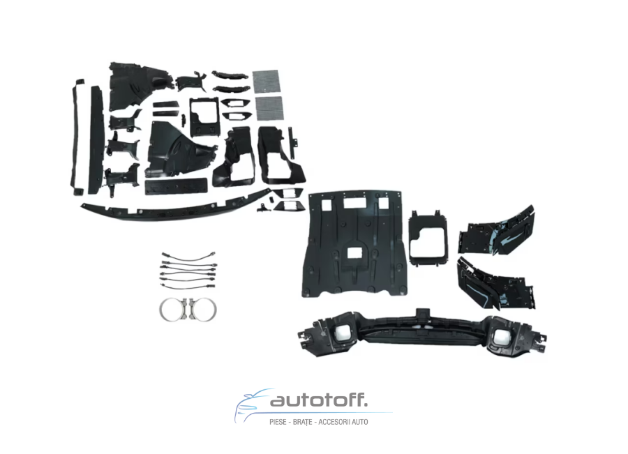 Pachet exterior compatibil cu BMW X6 G06 (2019-2023) Conversie la Facelift X6M Design