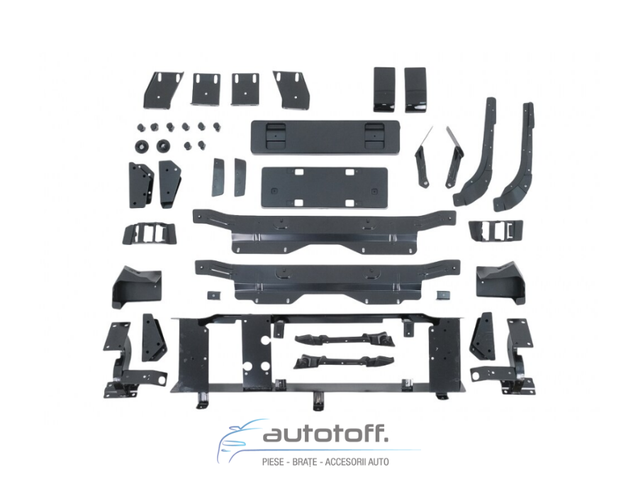 Pachet exterior compatibil Mercedes G-Class W463 (2012-2017) Conversie G63 W465 2024+