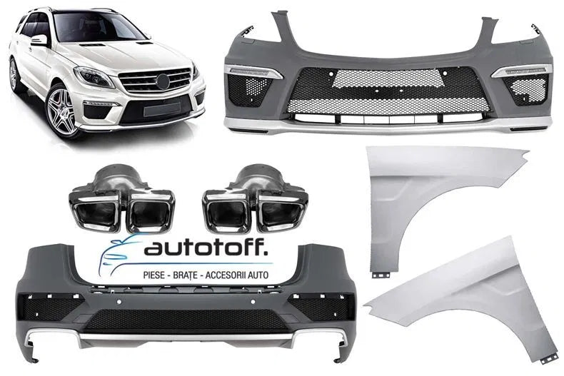 Pachet exterior compatibil cu Mercedes ML W166 (12-15) ML63 Design
