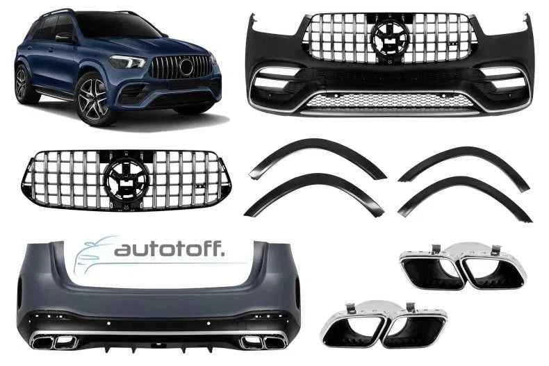 Pachet exterior compatibil Mercedes GLE W167 (2019+) 63AMG Design
