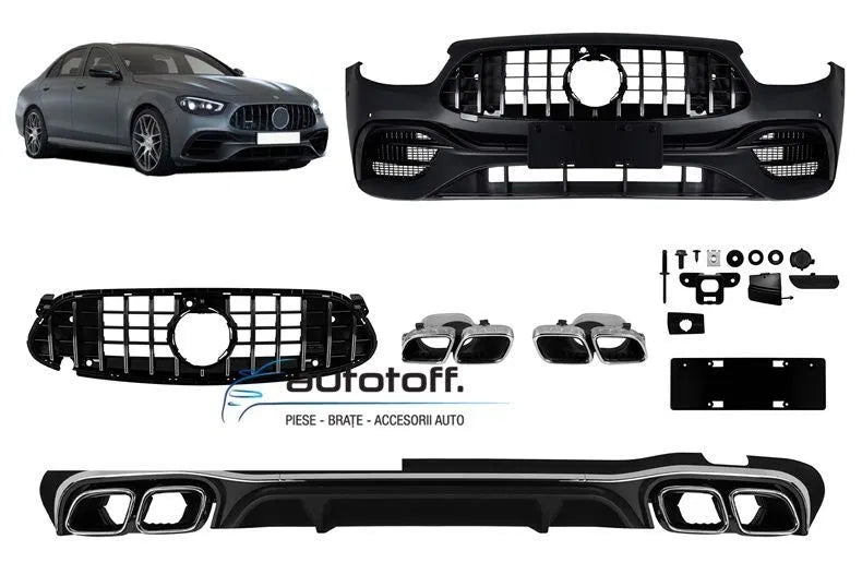 Pachet exterior compatibil Mercedes W213 E-Class Facelift (2020+) E63 Design