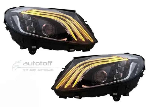 Faruri LED compatibile cu Mercedes W205 S205 C-class (2014+) MBH Design