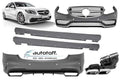 Pachet exterior compatibil Mercedes W212 Facelift E-Class (13-16) E63 Design