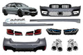 Pachet exterior compatibil cu BMW G30 Seria 5 (17-19) Conversie la G30 LCI M5 Design