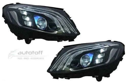 Faruri LED compatibile cu Mercedes W205 S205 C-class (2014+) MBH Design