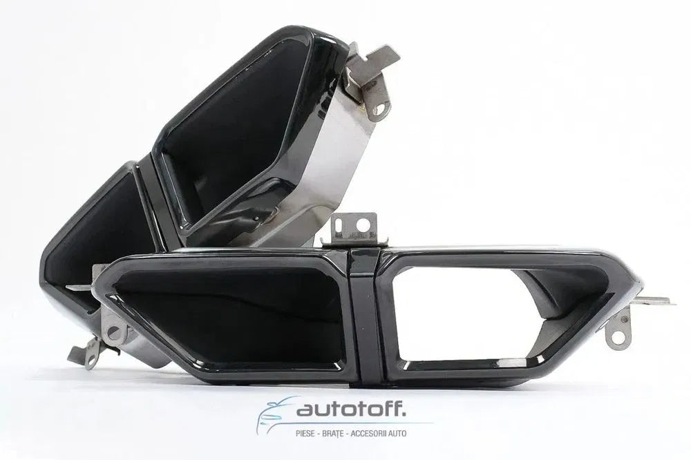 Pachet exterior Aero compatibil BMW Seria 7 G70 M-Tech (2022+) Negru lucios