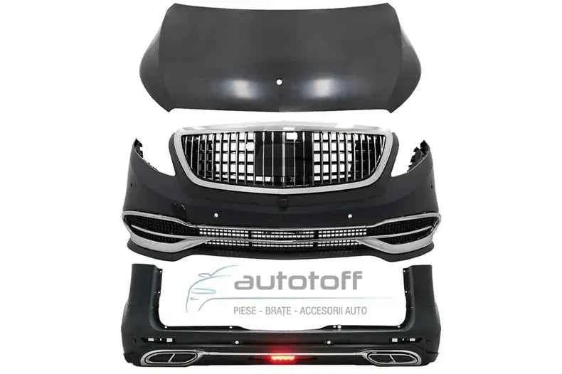 Pachet exterior compatibil VITO V-Class W447 (2020+) + CAPOTA