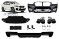 Pachet exterior compatibil cu BMW X3 G01 (17-21) X3M Design