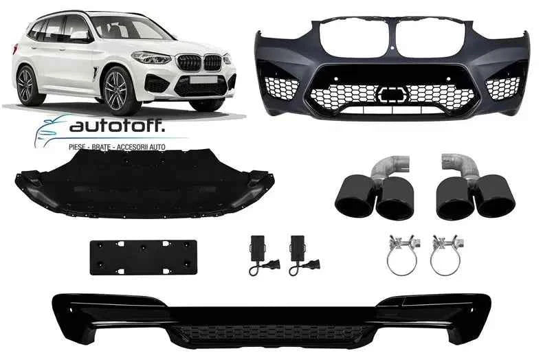 Pachet exterior compatibil cu BMW X3 G01 (17-21) X3M Design