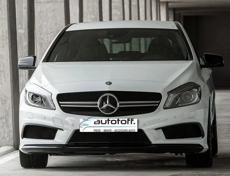 Pachet exterior compatibil AMG Mercedes A-Class W176 (12-18) A45 Design
