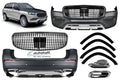 Pachet exterior compatibil cu Mercedes GLS X167 Maybach Design (2020+)
