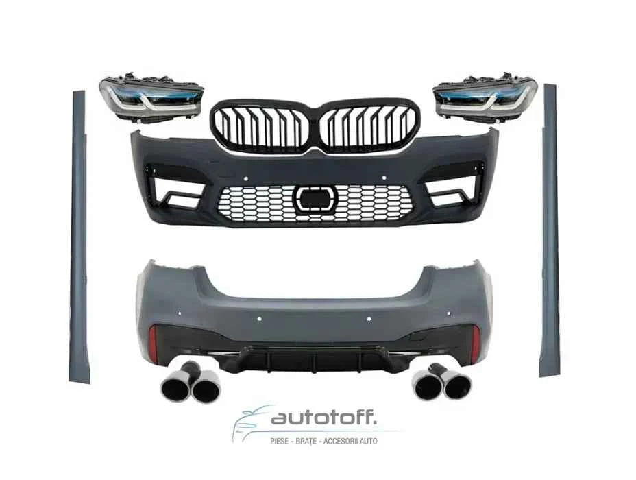 Pachet exterior compatibil cu BMW Seria 5 G30 (2017-2019) Conversie G30 M5 LCI 2020+ Design