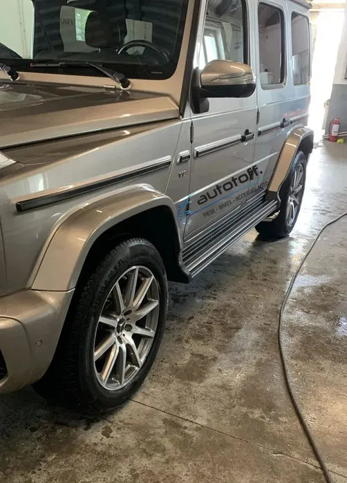 Bara fata compatibila cu Mercedes G-Class W464 G63 Design + Extensii aripi