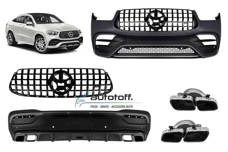 Pachet exterior compatibil cu Mercedes GLE Coupe C167 (2020+) AMG63 Design