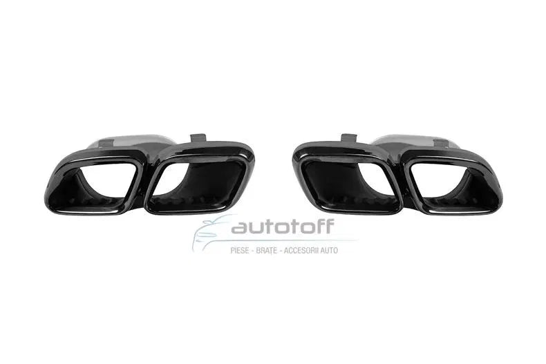 Pachet exterior compatibil cu Mercedes GLC Suv X253 (2020+) 63 AMG Black Design