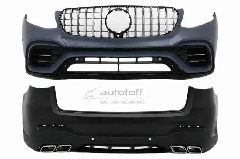 Pachet exterior compatibil cu Mercedes GLC Suv X253 (2016-2019) 63 AMG Design