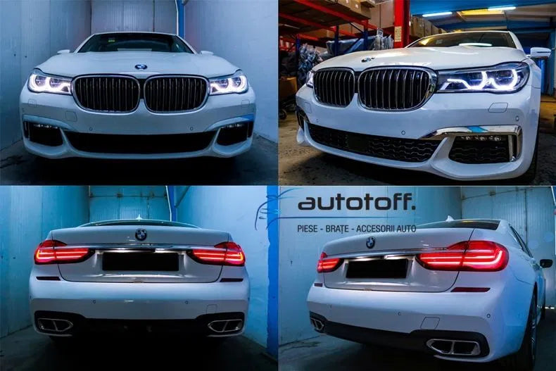 Pachet exterior compatibil BMW G12 Seria 7 (2015+) model M-Sport