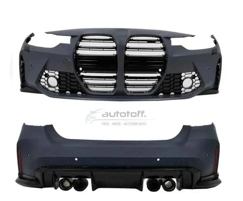 Pachet compatibil cu BMW Seria 3 F30 (2011-2019) Conversie la G80 Design