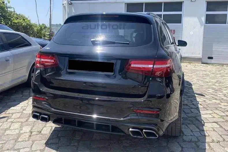 Pachet exterior compatibil cu Mercedes GLC Suv X253 (2020+) 63 AMG Black Design