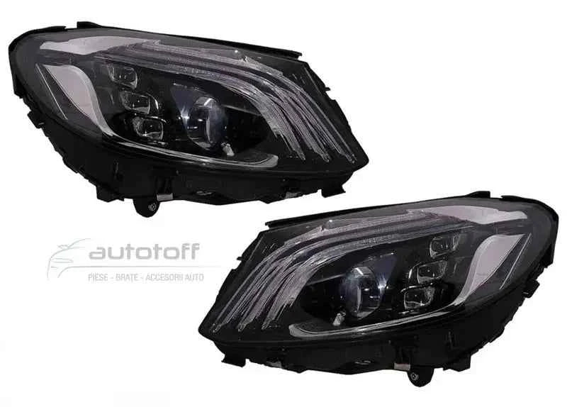 Faruri LED compatibile cu Mercedes W205 S205 C-class (2014+) MBH Design