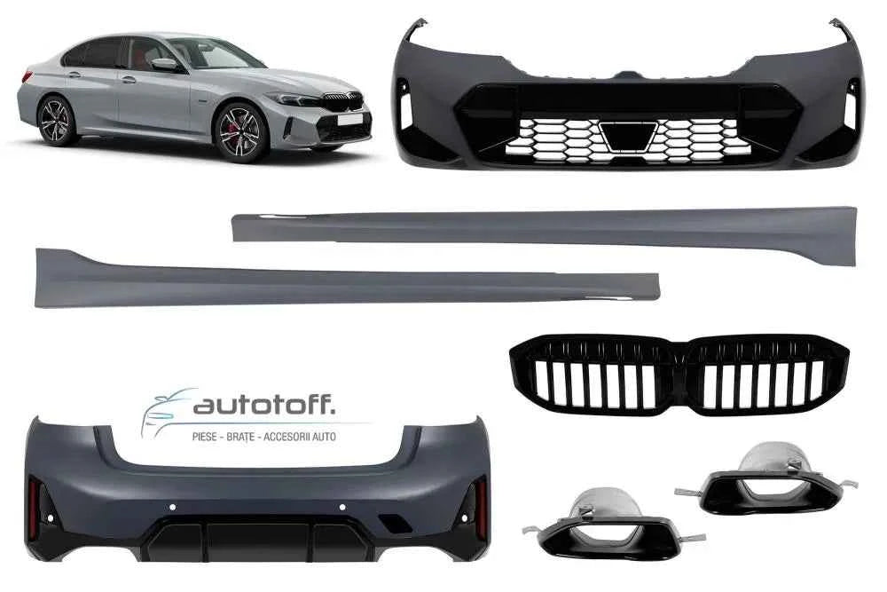Pachet exterior compatibil cu BMW Seria 3 G20 LCI (2022+) M Tech Design