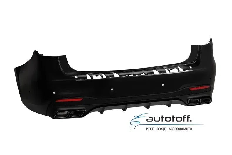 Pachet exterior compatibil GLS X166 Facelift (15-19) 63AMG Black Design