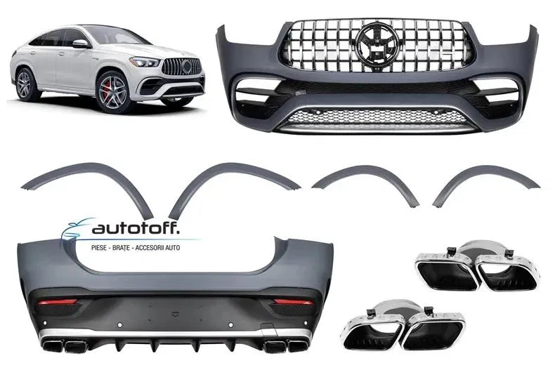 Pachet exterior compatibil Mercedes GLE Coupe C167 (2020-2023) GLE63 AMG Design