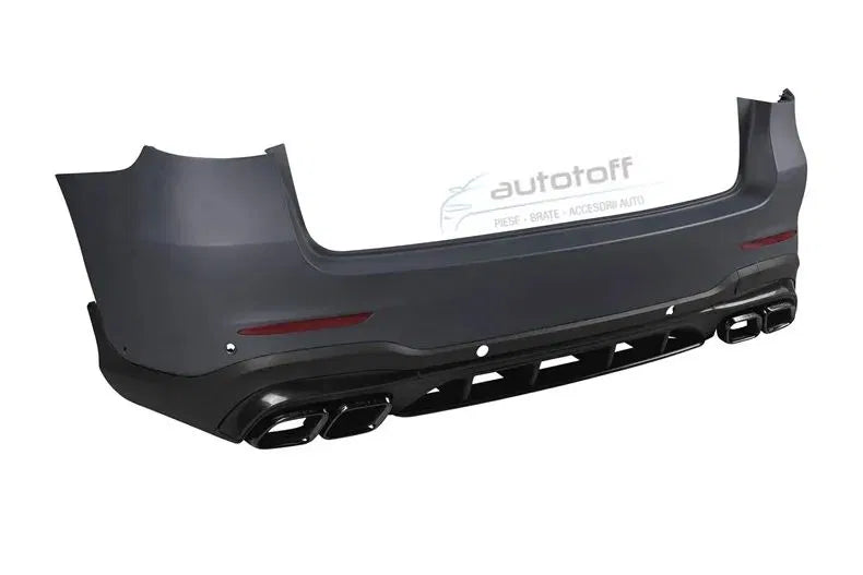 Pachet exterior compatibil cu Mercedes GLC Suv X253 (2020+) 63 AMG Black Design